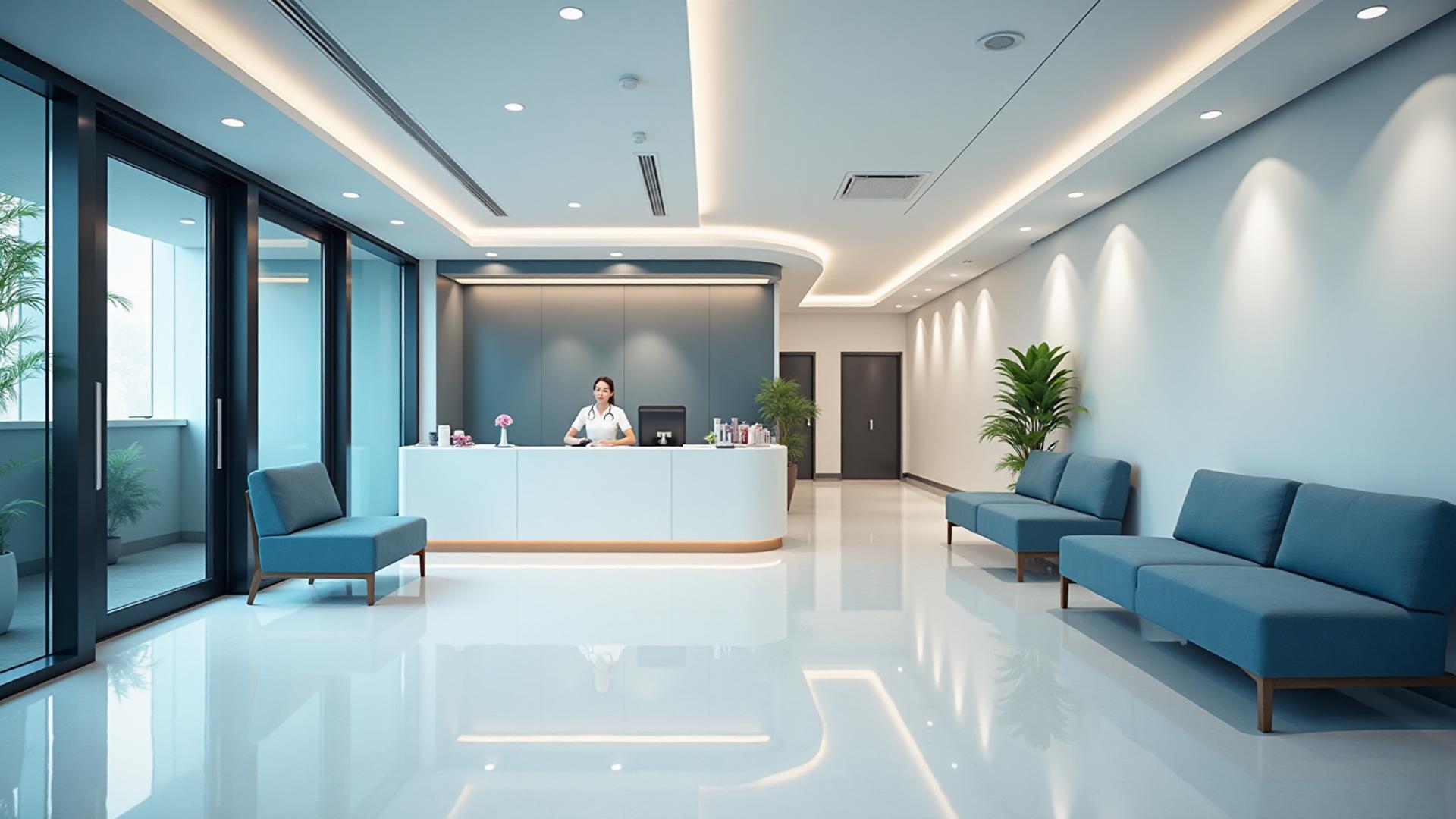 Modern sexual health clinic interior
