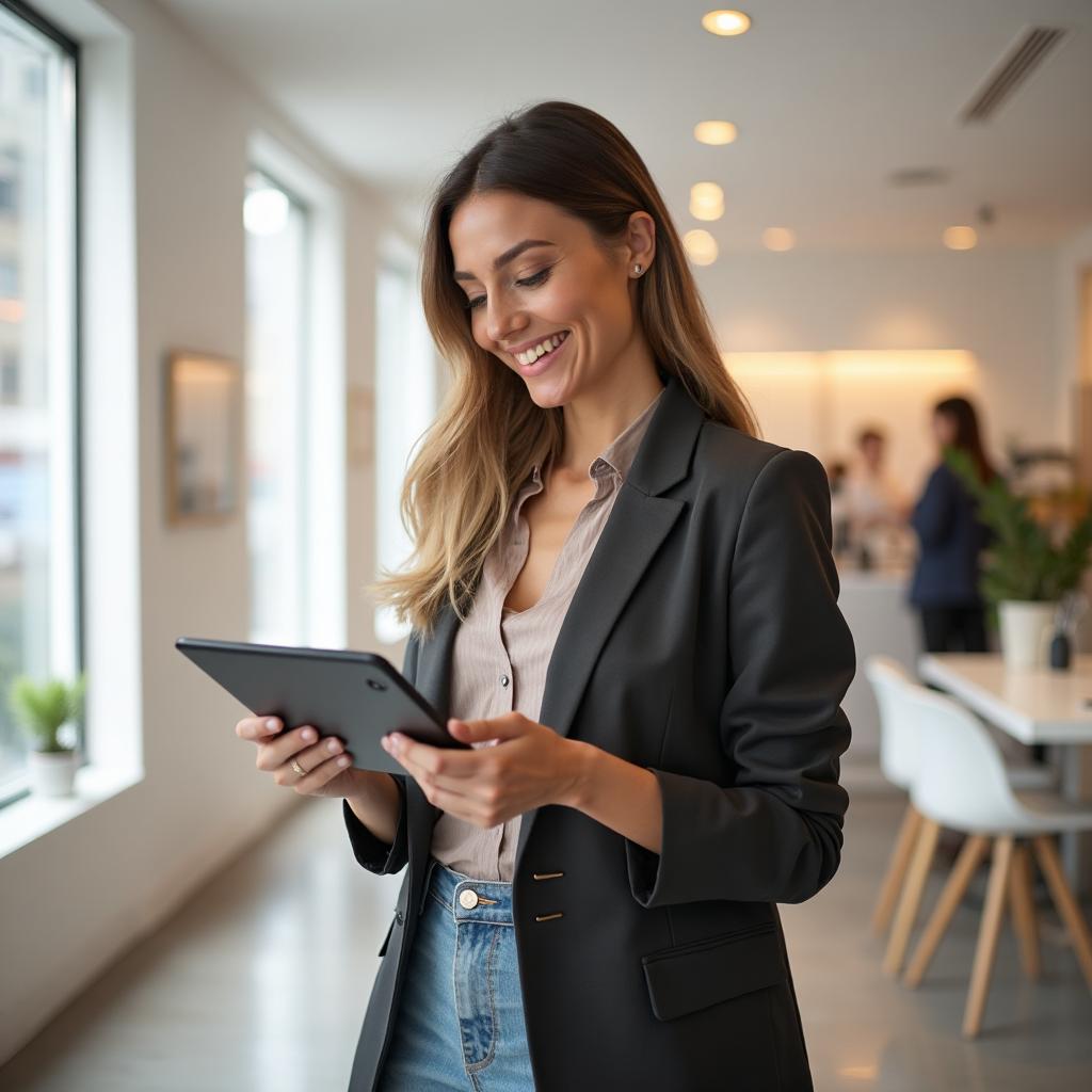 Melbourne cosmetic clinic owner reviewing Google Ads results