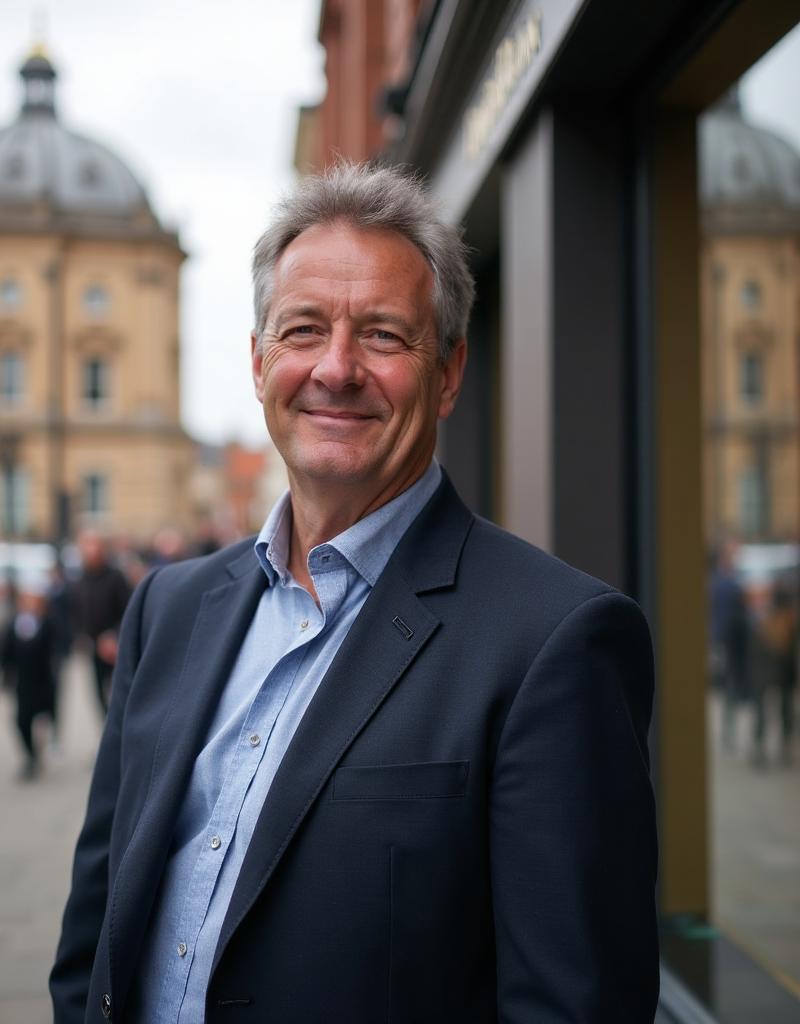 Nottingham business owner in city centre